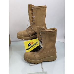 Belleville Gore-Tex Military Footwear Size 4.5 N Desert Tan Made USA‎ Combat